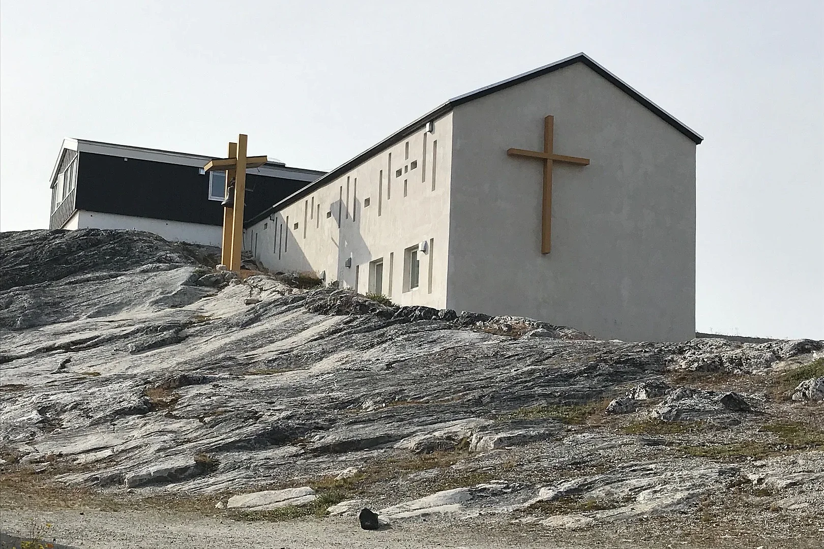 Die Christus-König-Kirche in Nuuk gehört zur einzigen katholischen Pfarrei auf Grönland. (Foto: Georg Austen) Die Christus-König-Kirche in Nuuk gehört zur einzigen katholischen Pfarrei auf Grönland. (Foto: Georg Austen)